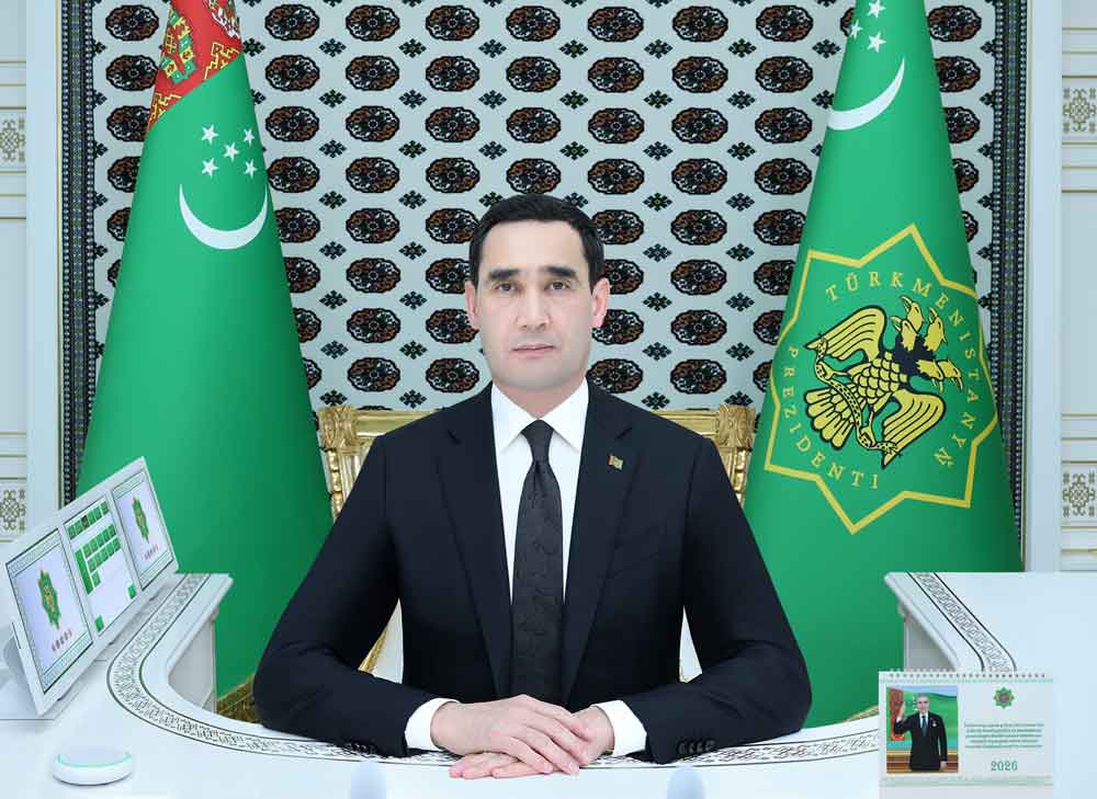 President of Turkmenistan held an online working meeting