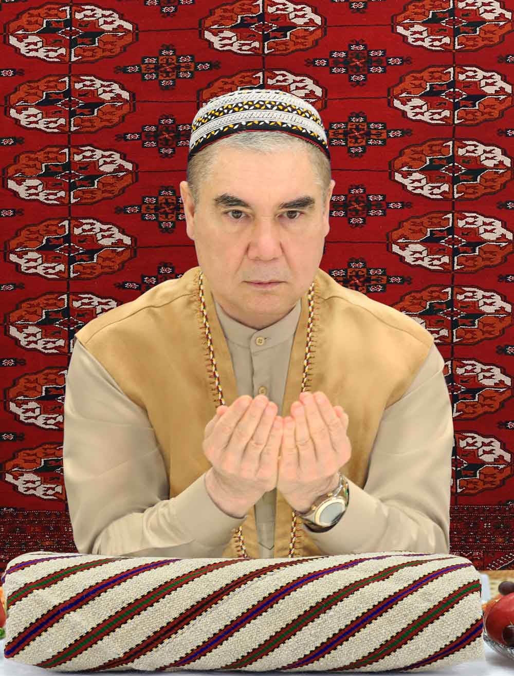 Türkmen halkynyň Milli Lideri, Türkmenistanyň Halk Maslahatynyň Başlygy hajy Arkadagymyz Seýit Jemaleddin metjidinde sadaka berdi