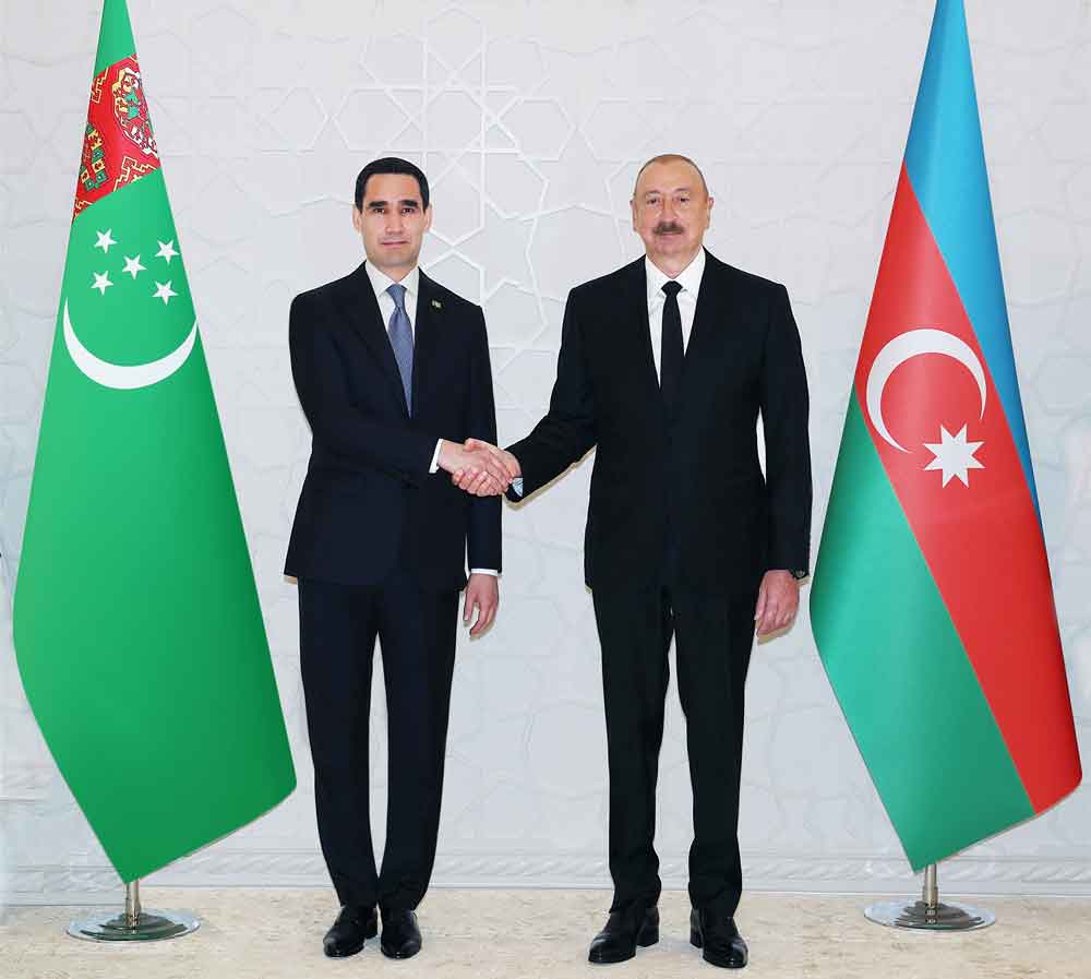 Türkmenistanyň Prezidentiniň Azerbaýjan Respublikasyna döwlet sapary başlandy