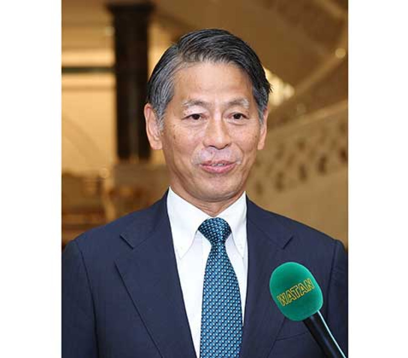 The President of Turkmenistan received the Minister of State for Economy, Trade, and Industry of Japan